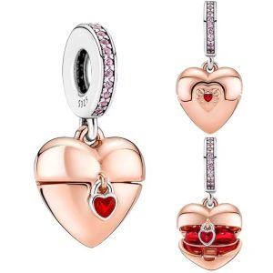 P04 Corazon que se abre pandora plata .925