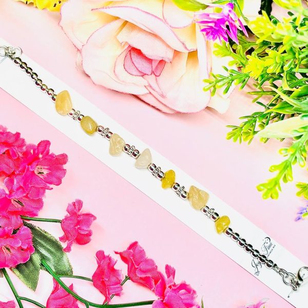 A176 Pulsera de plata laminada